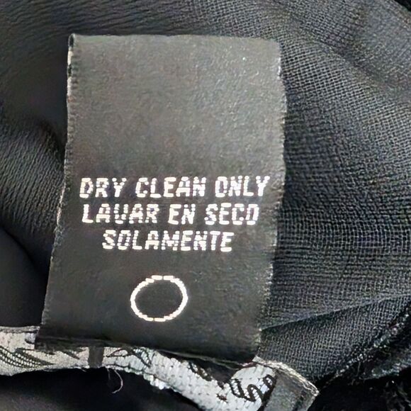 MSK Evening velvet maxi skirt size 12 pull on sheer panels Gusset dressy event - Picture 5 of 11